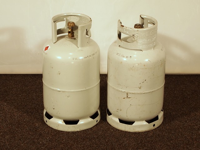 Bluecraft 5 Kg Gasfles Propaangas Ongevuld - Nieuw Leeg Met CAGO Gasregelaar En Magneetsleutel
